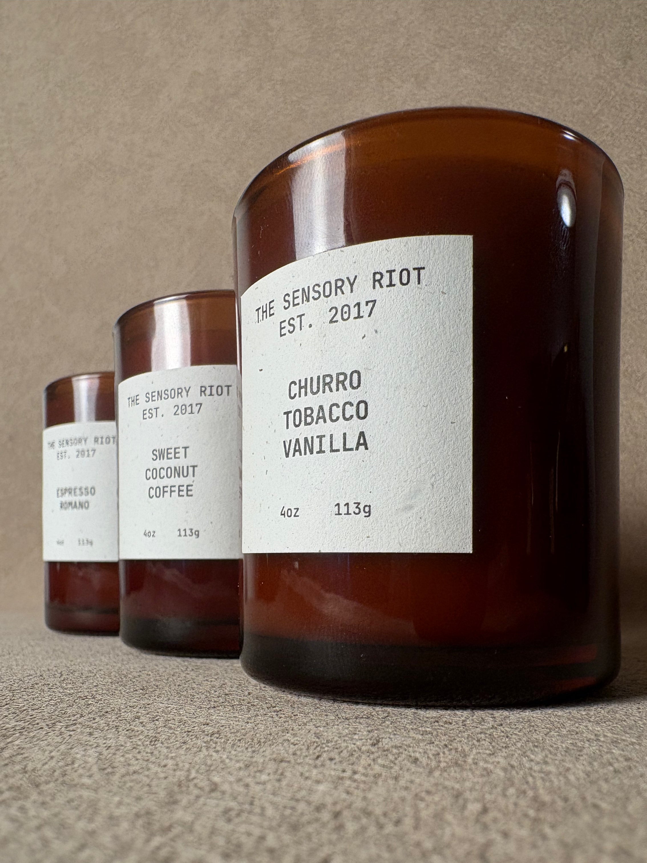 THE SENSORY RIOT - Intentionally Unexpected Candles