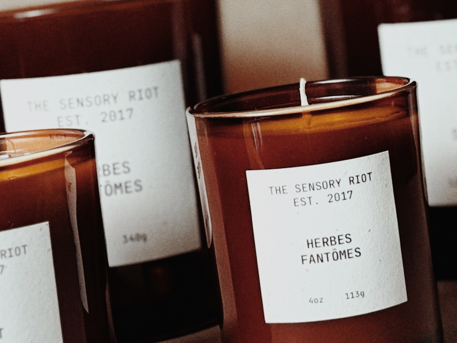 THE SENSORY RIOT - Intentionally Unexpected Candles